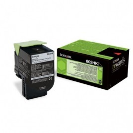 ORIGINAL LEXMARK 80C2HK0 - 802HK Noir - 4 000 pages