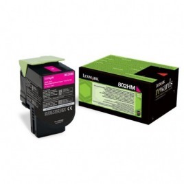 ORIGINAL LEXMARK 80C2HM0 - 802HM Magenta - 3 000 pages