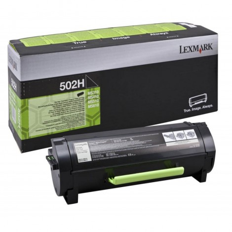 ORIGINAL LEXMARK 50F2H00 - 502H Noir - 5 000 pages