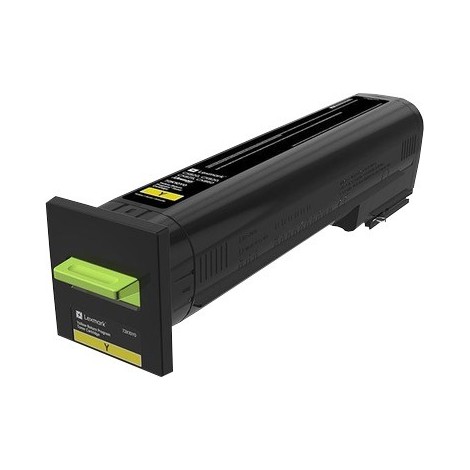 ORIGINAL Lexmark Toner Jaune 72K20Y0 ~8000 pages