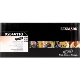 ORIGINAL Lexmark Toner noir X264A11G ~3500 pages