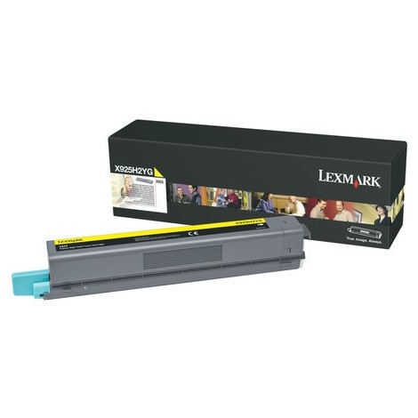 ORIGINAL Lexmark Toner jaune X925H2YG X925 ~7500 pages