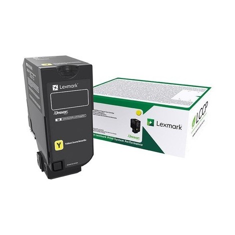 ORIGINAL LEXMARK 74C20Y0 Jaune - 3 000 pages