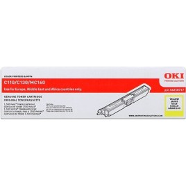 ORIGINAL OKI Toner jaune 44250717 ~1500 pages