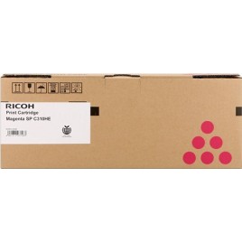 ORIGINAL Ricoh Toner magenta 407636 406481 / SPC-310m ~6000 PagesHaute capacité