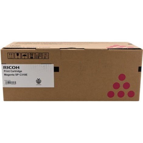 ORIGINAL Ricoh Toner magenta 407640 406350 / SPC-310sm ~2500 Pages Standard