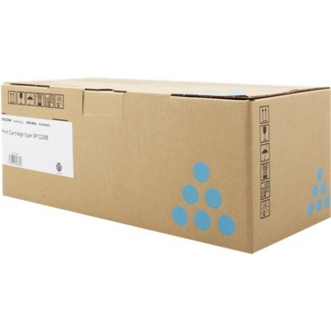 ORIGINAL Ricoh Toner cyan 407645 406053 / 406097 / 406766 ~2000 Pages SP C220E