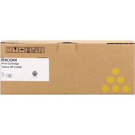 ORIGINAL Ricoh Toner jaune 407643 406055 / 406106 / 406768 ~2000 Pages SP C220E