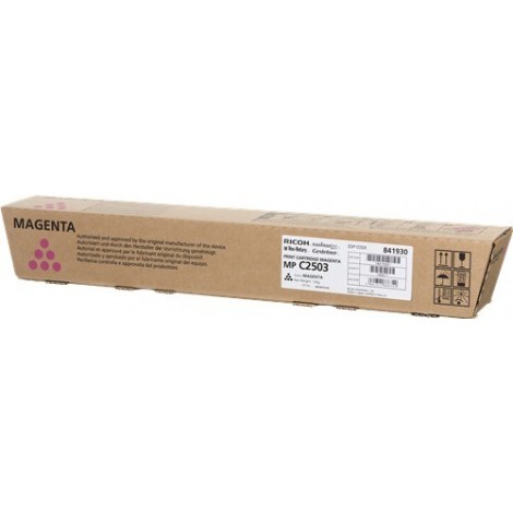 ORIGINAL Ricoh Toner Magenta 841930 MP C2503m ~5500 Pages