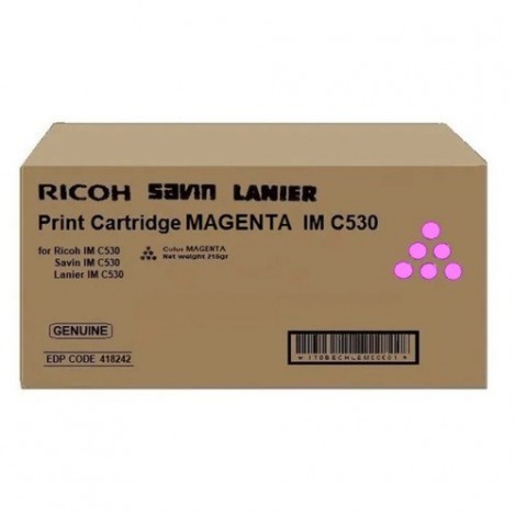 Toner Original Ricoh 418242 Magenta - IMC530 - 18000 Pages