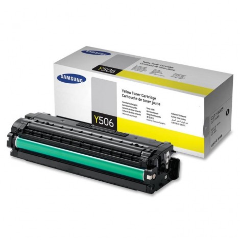 ORIGINAL SAMSUNG CLT-Y506S Jaune - 1 500 pages