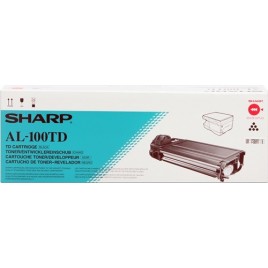 ORIGINAL Sharp Toner noir AL-100TD ~6000 Pages