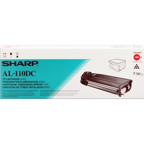 ORIGINAL Sharp Toner noir AL-110DC ~4000 Pages