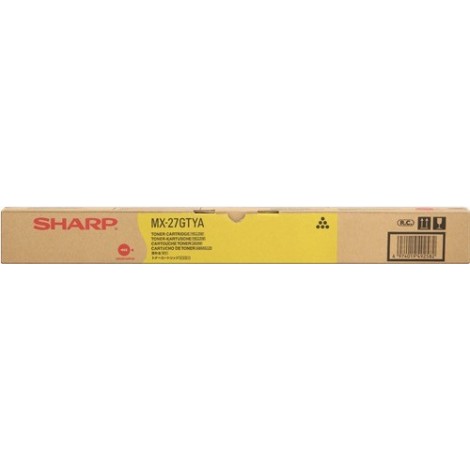 ORIGINAL Sharp Toner jaune MX-27GTYA ~15000 Pages