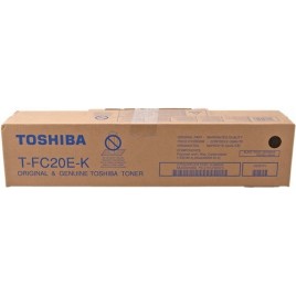 ORIGINAL Toshiba Toner noir T-FC20EK 6AJ00000066 ~20300 Pages