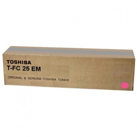 ORIGINAL Toshiba Toner magenta T-FC25EM 6AJ00000078 ~26800 Pages