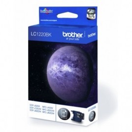 ORIGINAL BROTHER LC-1220BK Noir - 6ml - 300 pages