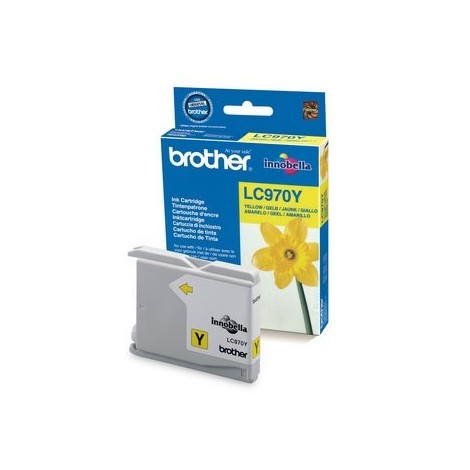 ORIGINAL BROTHER LC-970Y Jaune - 6ml - 300 pages