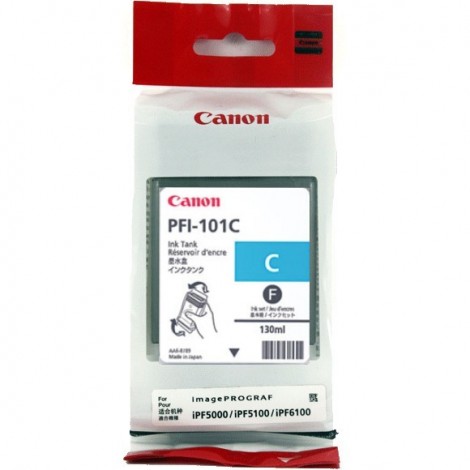 ORIGINAL CANON PFI-101C Cyan (0884B001)