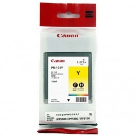 ORIGINAL CANON PFI-101Y Jaune (0886B001)