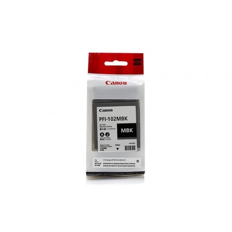 ORIGINAL CANON PFI-102MBK Noire Matt (0894B001)