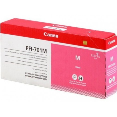 ORIGINAL CANON PFI-701M Magenta (0902B001)