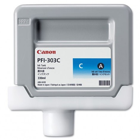 ORIGINAL CANON PFI-303C Cyan (2959B001)