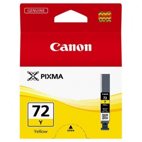 ORIGINAL CANON PGI-72Y Jaune (6406B001) - 14ml - 377 Photos (10 x 15cm)