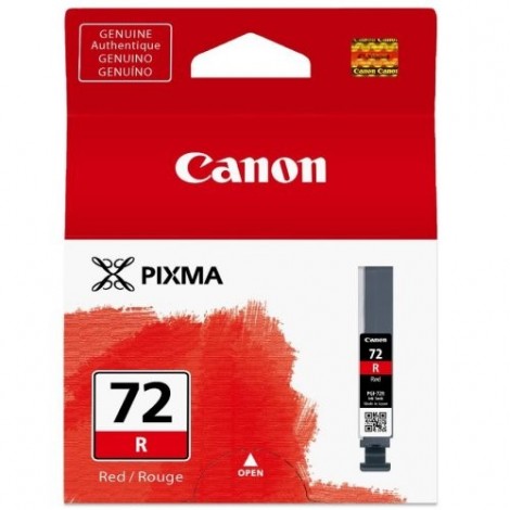 ORIGINAL CANON PGI-72R Rouge (6410B001) - 14ml - 1045 Photos (10 x 15cm)