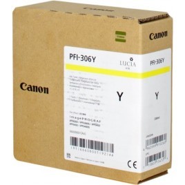 ORIGINAL CANON PFI-306Y Jaune (6660B001) - 330ml