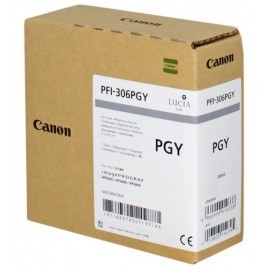 ORIGINAL CANON PFI-306PGY Photo Gris (6667B001) - 330ml