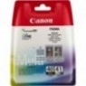 ORIGINAL Canon 0615B043 Multipack Noir(e) + Couleurs PG-40 + CL-41