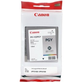 ORIGINAL Canon Cartouche d'encre Gris (photo) PFI-103pgy 2214B001