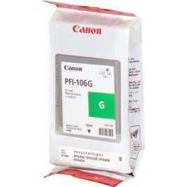 ORIGINAL Canon Cartouche d'encre Vert PFI-106g 6628B001 130ml