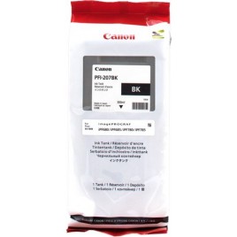 ORIGINAL Canon Cartouche d'encre noir PFI-207bk 8789B001 300ml