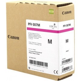 ORIGINAL Canon Cartouche d'encre Magenta PFI-307m 9813B001 330ml