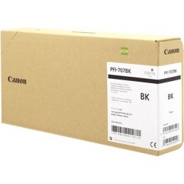 ORIGINAL Canon Cartouche d'encre Noir(e) PFI-707bk 9821B001 700ml