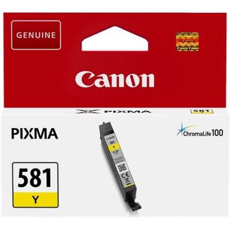 ORIGINAL CANON CLI-581Y Jaune - 5.6ml - 259 pages