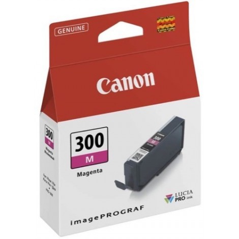 ORIGINAL Canon Cartouche d'encre Magenta PFI-300m 4195C001 14ml