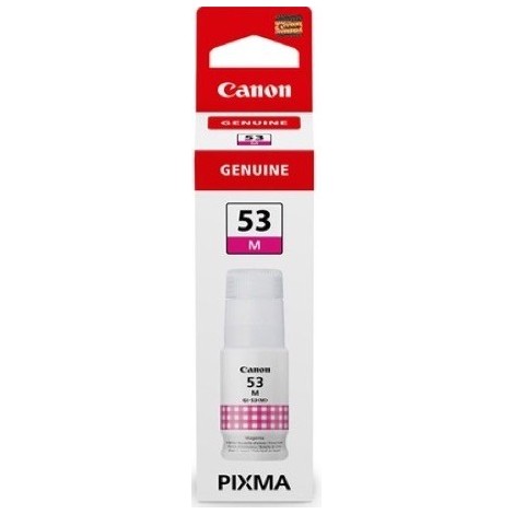 ORIGINAL CANON GI-53M Magenta - Bouteille d'encre de 60ml - 3800 pages