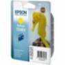 ORIGINAL EPSON T0484 Jaune - Hippocampe - 13ml