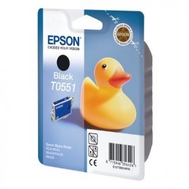 ORIGINAL EPSON T0551 Noire - Canard - 8ml