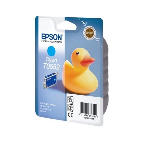 ORIGINAL EPSON T0552 Cyan - Canard - 8ml