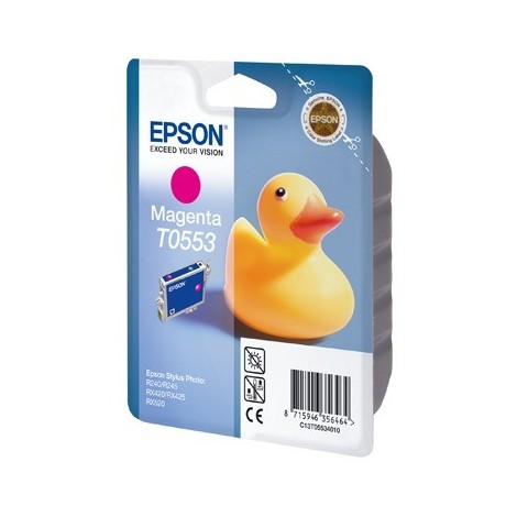 ORIGINAL EPSON T0553 Magenta - Canard - 8ml