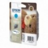 ORIGINAL EPSON T0612 Cyan - Ours en peluche - 8ml - 420 pages