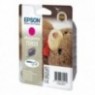 ORIGINAL EPSON T0613 Magenta - Ours en peluche - 8ml - 420 pages