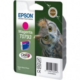 ORIGINAL EPSON T0793 Magenta - Chouette - 11ml - 745 pages