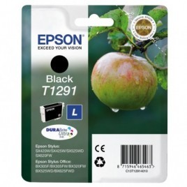 ORIGINAL EPSON T1291 Noire - Pomme - 7ml - 385 pages