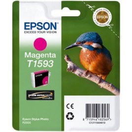 ORIGINAL EPSON T1593 Magenta - Martin-pêcheur - 17ml