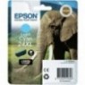 ORIGINAL EPSON T2435 XL Cyan clair - Eléphant - 9.8ml - 740 pages